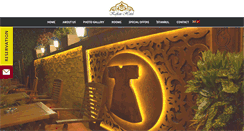 Desktop Screenshot of kaftanhotel.com